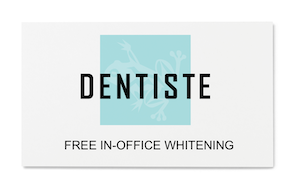 Dentiste Free in-office whitenin